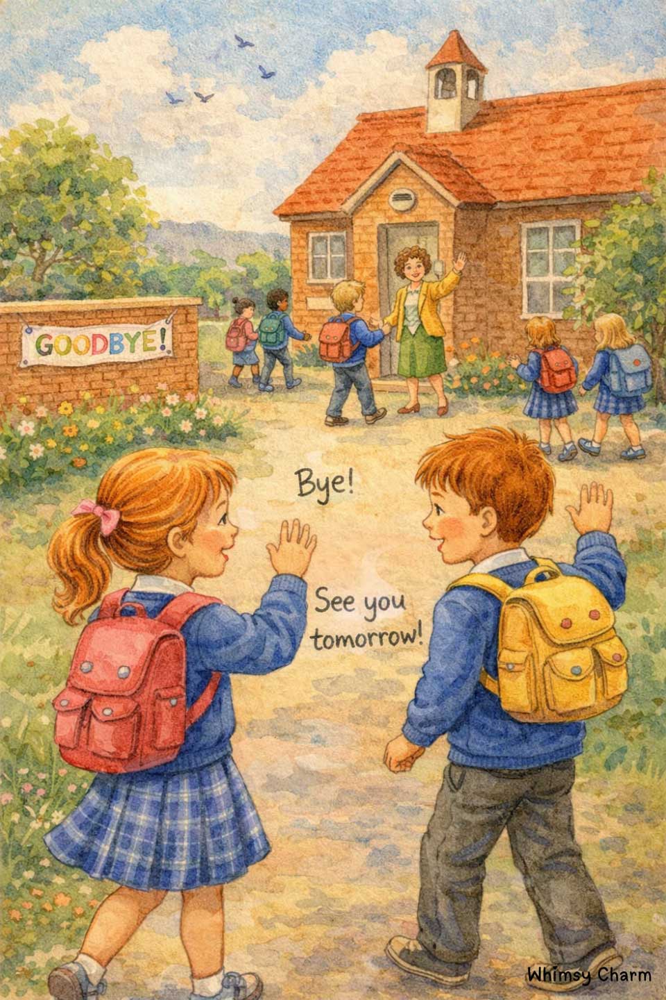 Aller à l'école Revenir de l'école
