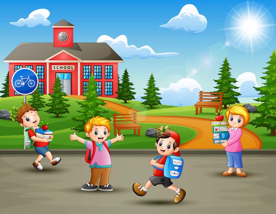 Aller à l'école Revenir de l'école