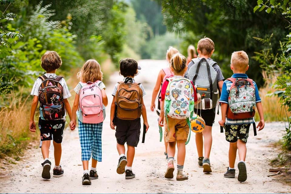 Aller à l'école Revenir de l'école