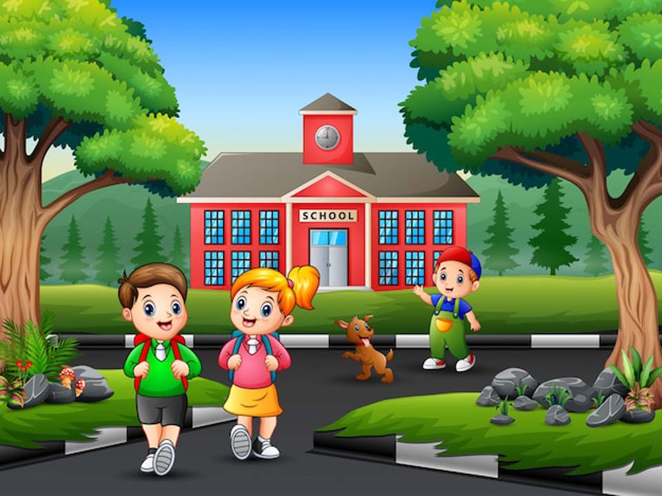 Aller à l'école Revenir de l'école