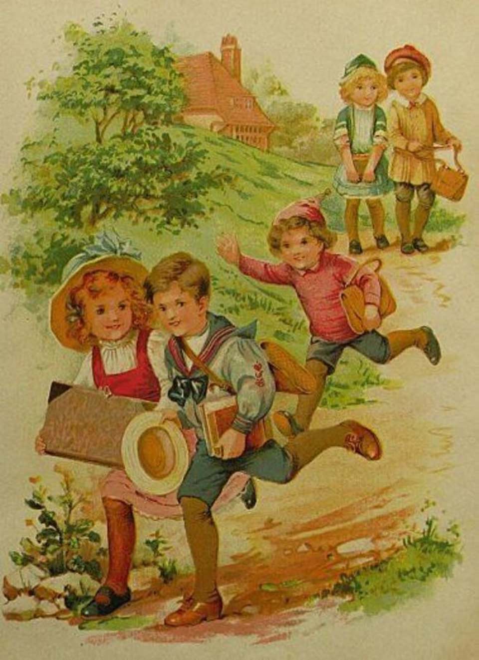 Aller à l'école Revenir de l'école