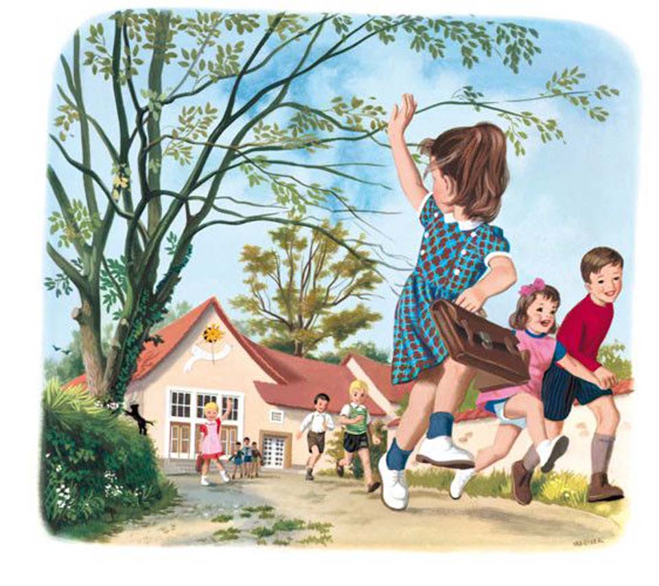 Aller à l'école Revenir de l'école