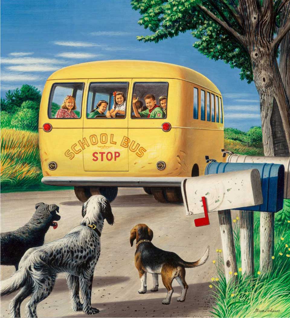 Aller à l'école Revenir de l'école