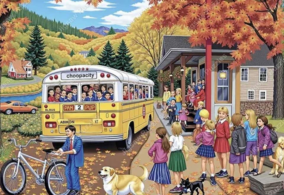 Aller à l'école Revenir de l'école