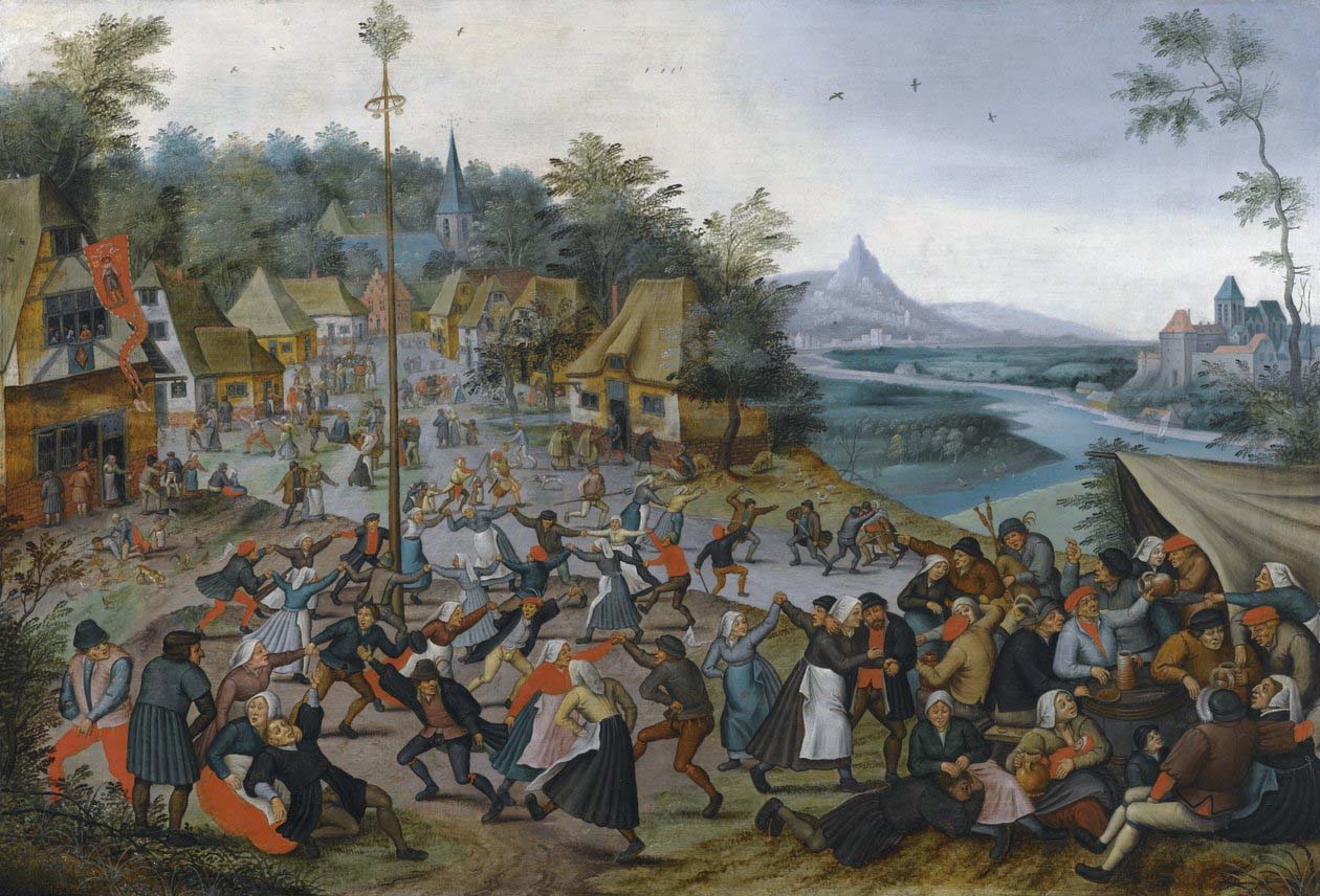 La Kermesse de Saint-Georges avec la danse