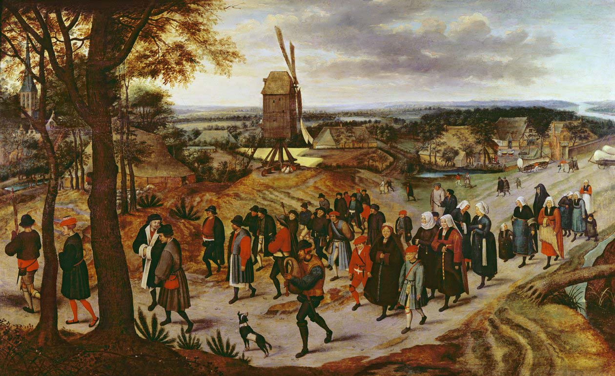 Le cortège de mariage