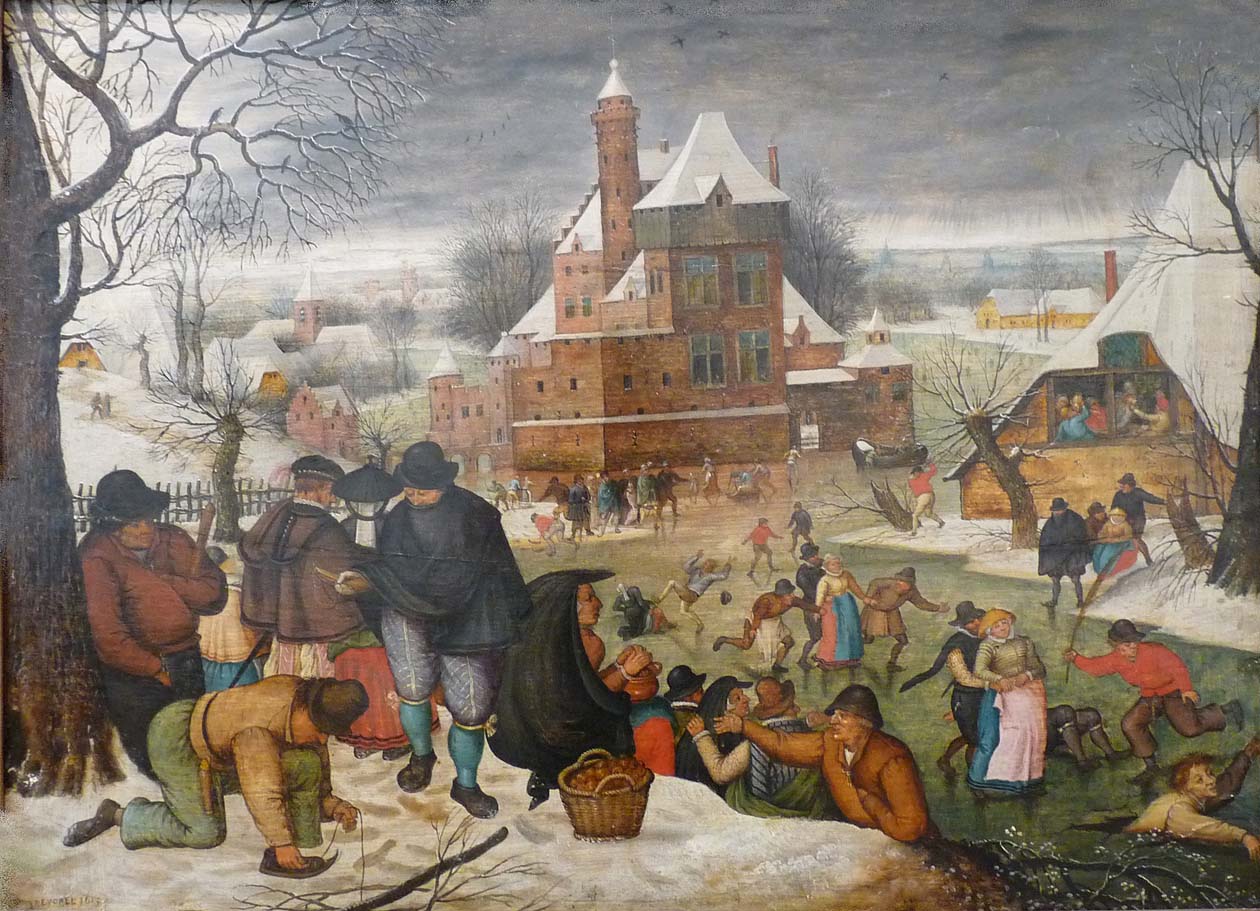 Scène de patinage