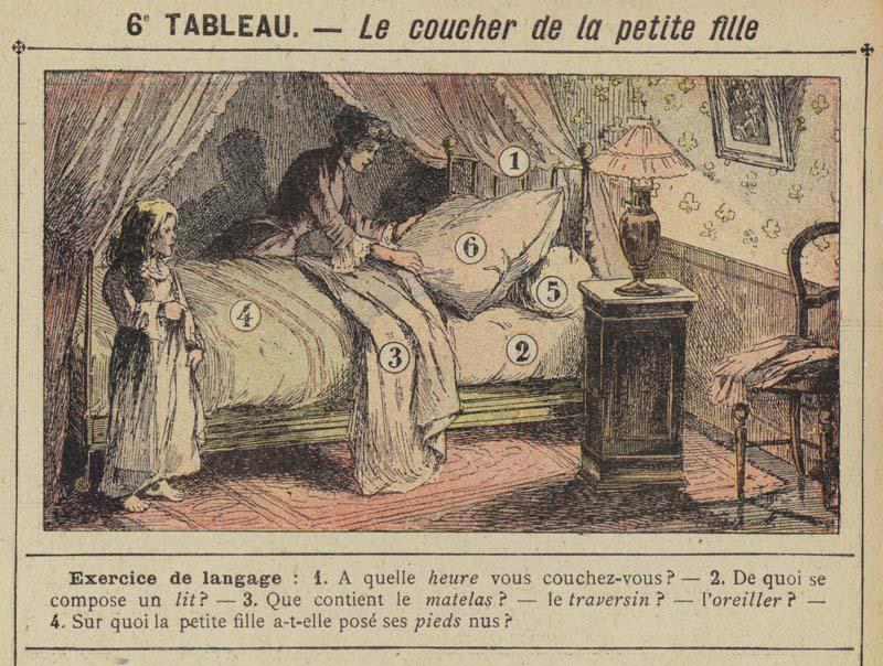Tableaux pour l'école de Gustave Fraipont vers 1900
