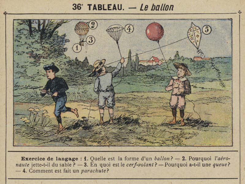 Tableaux pour l'école de Gustave Fraipont vers 1900