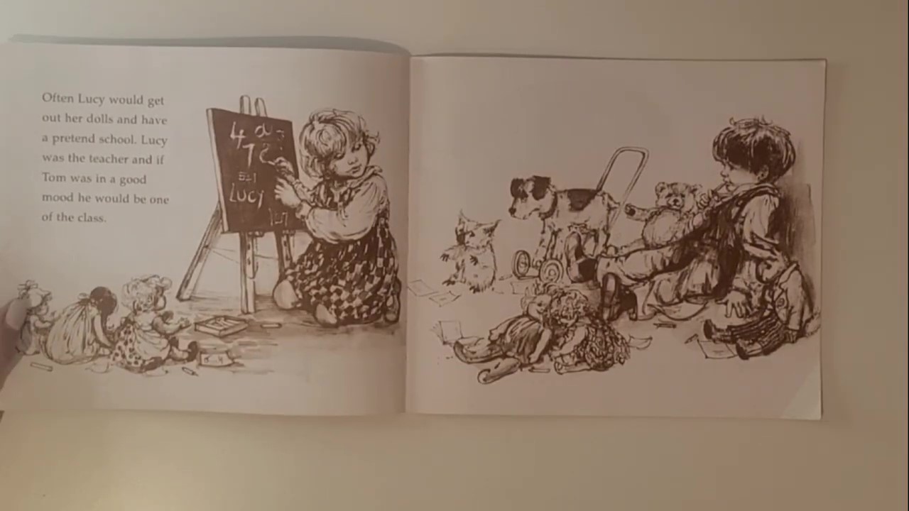 Lucy and Tom go to school