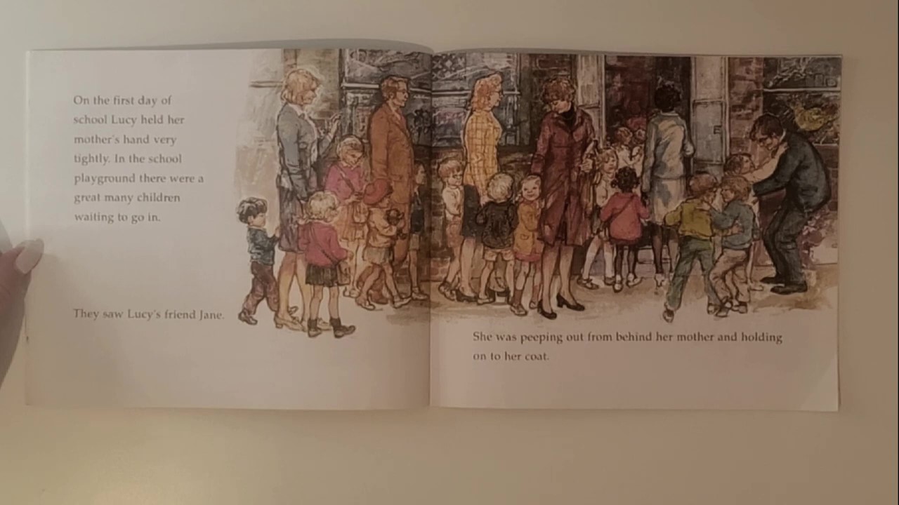 Lucy and Tom go to school