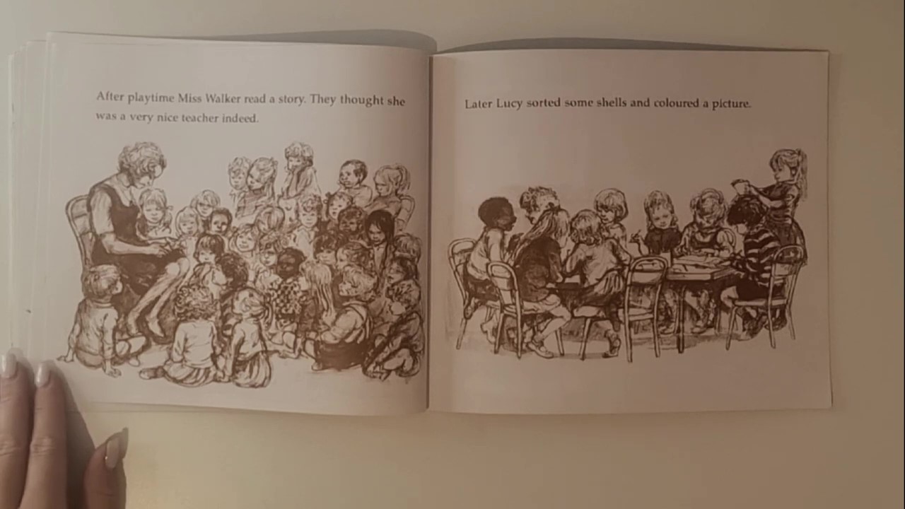 Lucy and Tom go to school