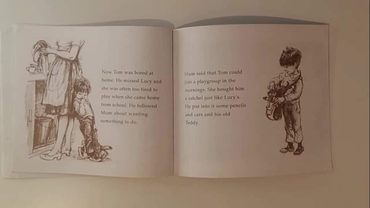 Lucy and Tom go to school