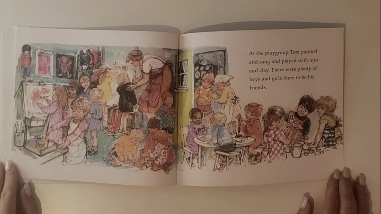 Lucy and Tom go to school