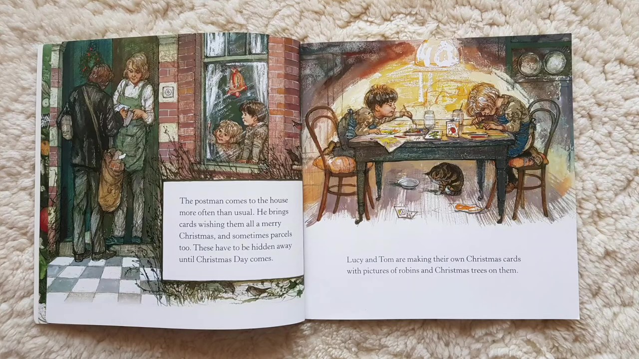 Lucy and Tom at Christmas