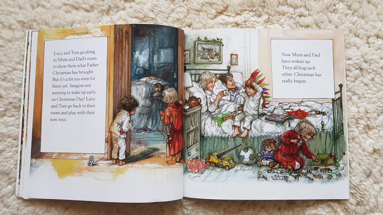 Lucy and Tom at Christmas