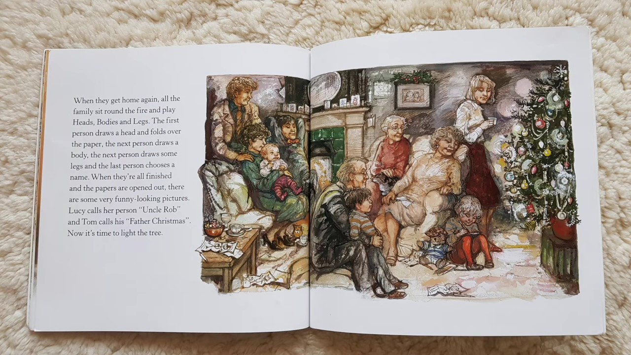 Lucy and Tom at Christmas