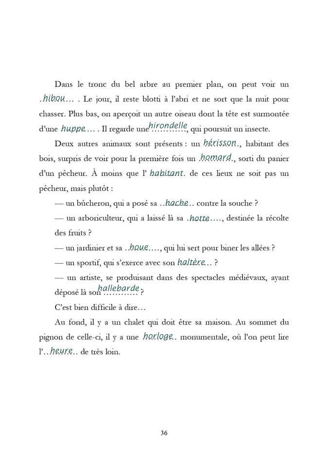 L'alphabet Benjamin Rabier (1925) résolu par papytane77