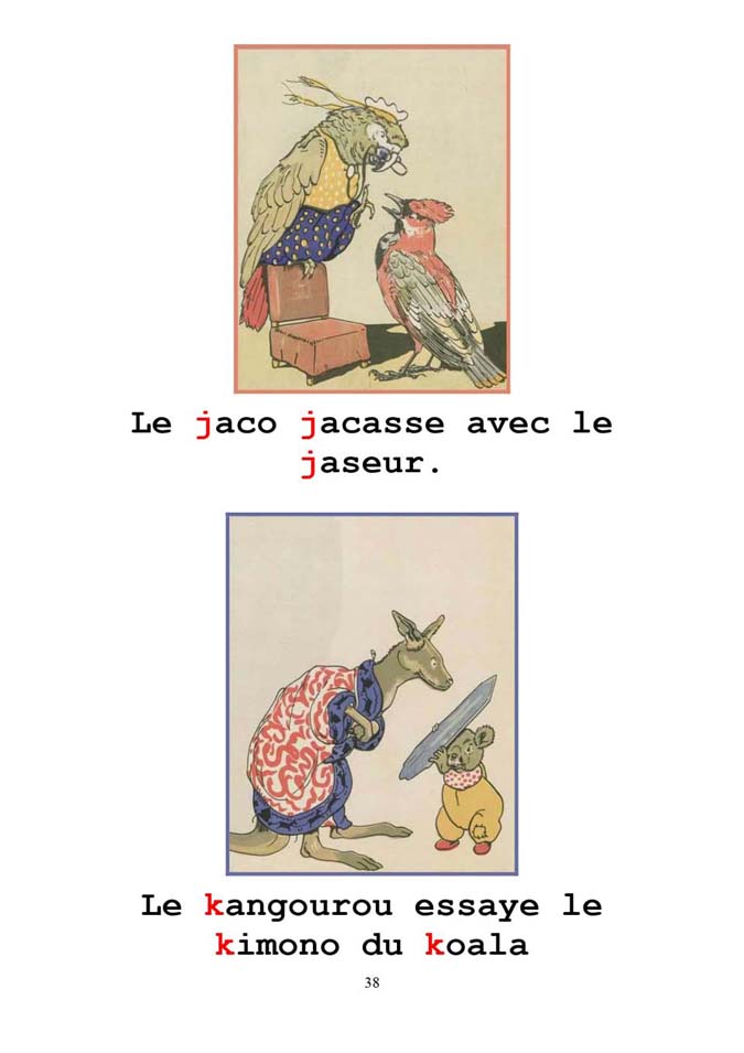 L'alphabet Benjamin Rabier (1925) résolu par papytane77