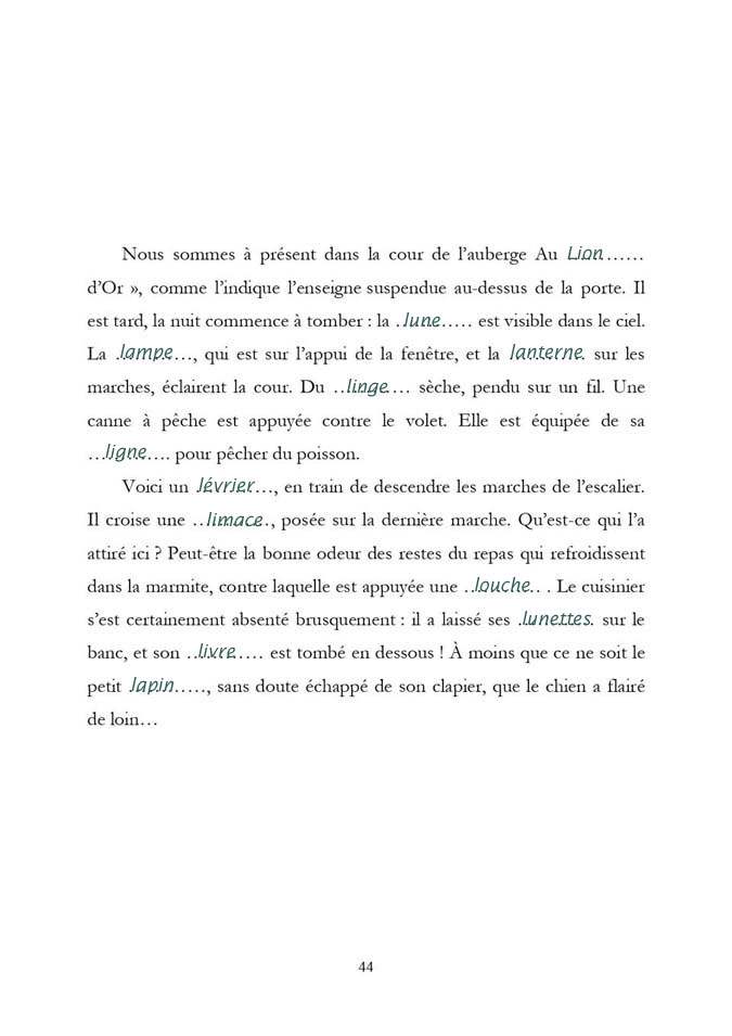 L'alphabet Benjamin Rabier (1925) résolu par papytane77