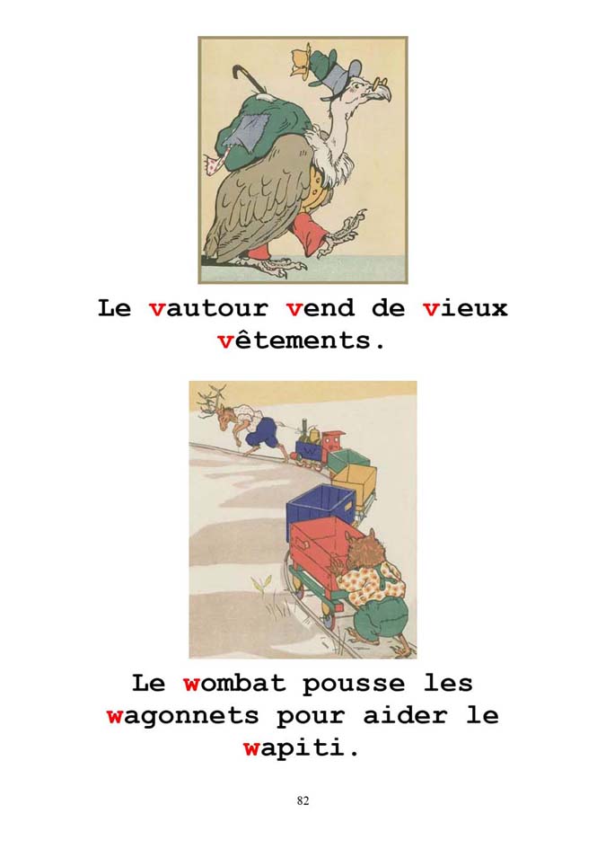 L'alphabet Benjamin Rabier (1925) résolu par papytane77