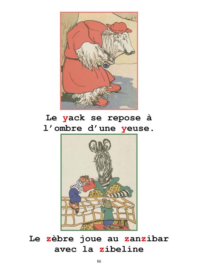 L'alphabet Benjamin Rabier (1925) résolu par papytane77