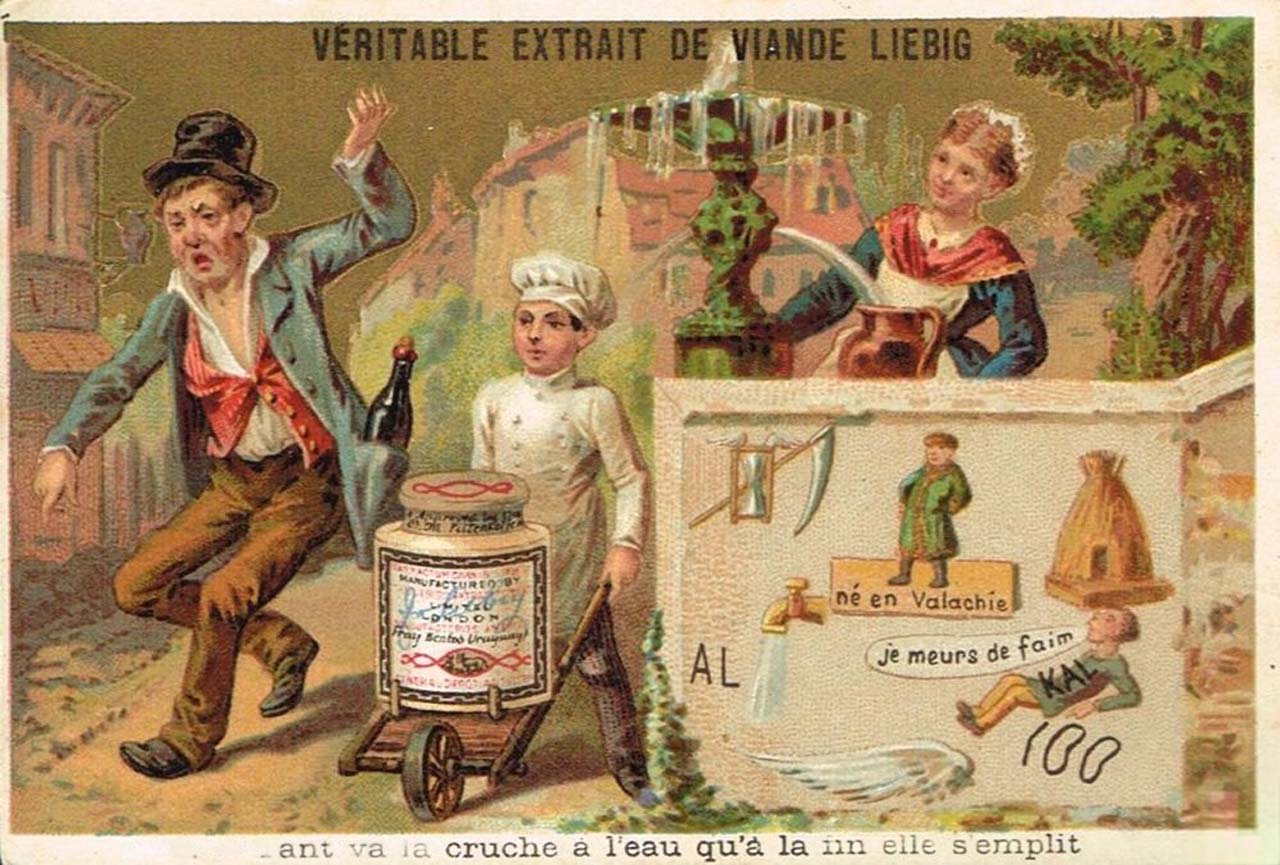 Liebig 11500 chromos en séries de 6 cartes