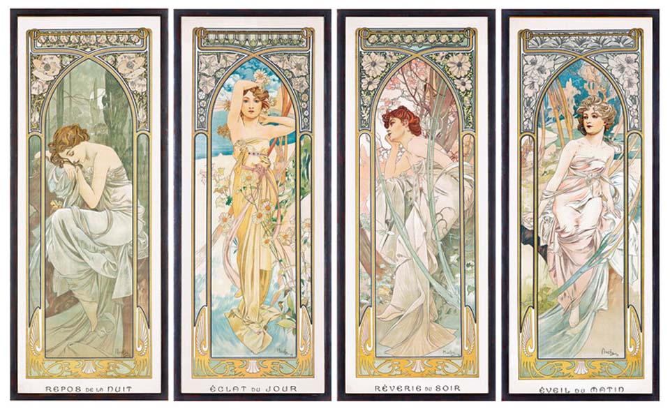 Alfons Mucha affichiste Art Nouveau