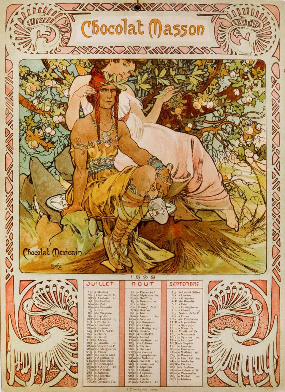 Alfons Mucha affichiste Art Nouveau