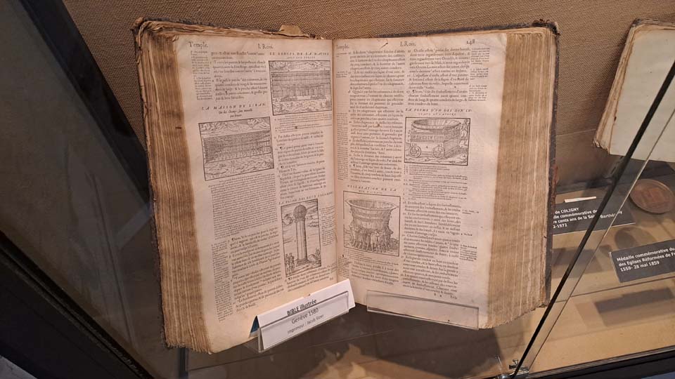 Au musée du Protestantisme Dauphinois au Poët-Laval dans la Drôme