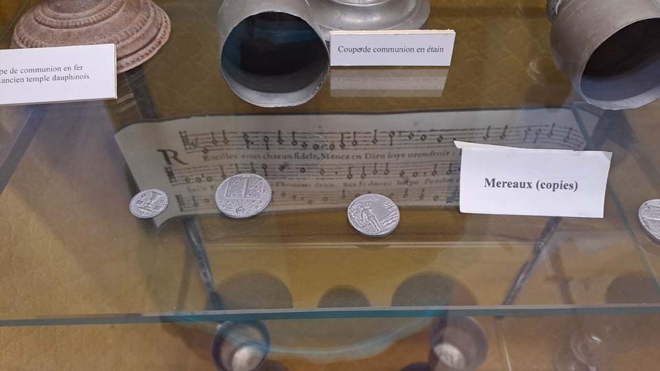 Au musée du Protestantisme Dauphinois au Poët-Laval dans la Drôme