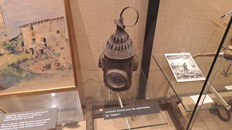 Au musée du Protestantisme Dauphinois au Poët-Laval dans la Drôme