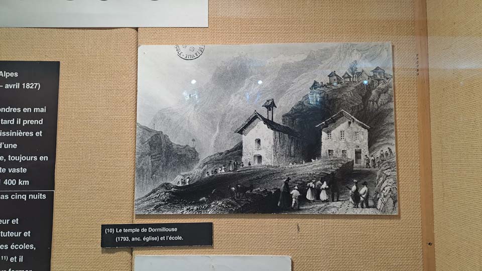 Au musée du Protestantisme Dauphinois au Poët-Laval dans la Drôme