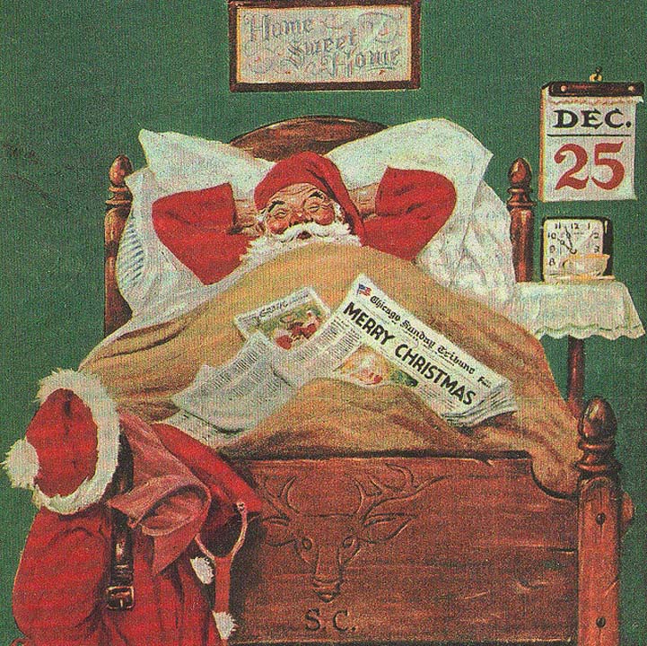 Sleeping Santa