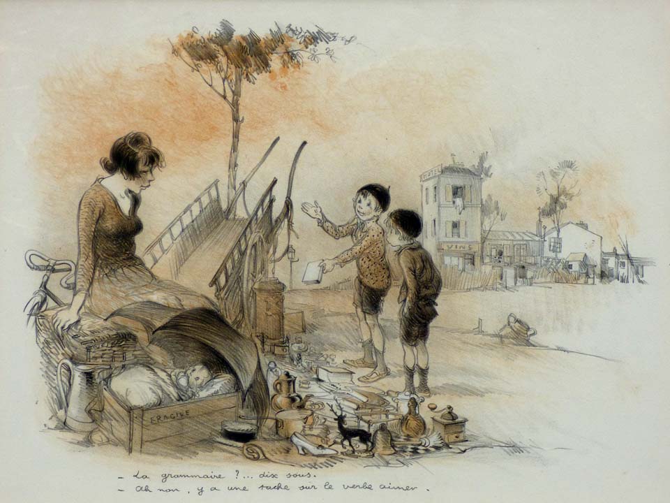 Francisque Poulbot et les gamins de Paris