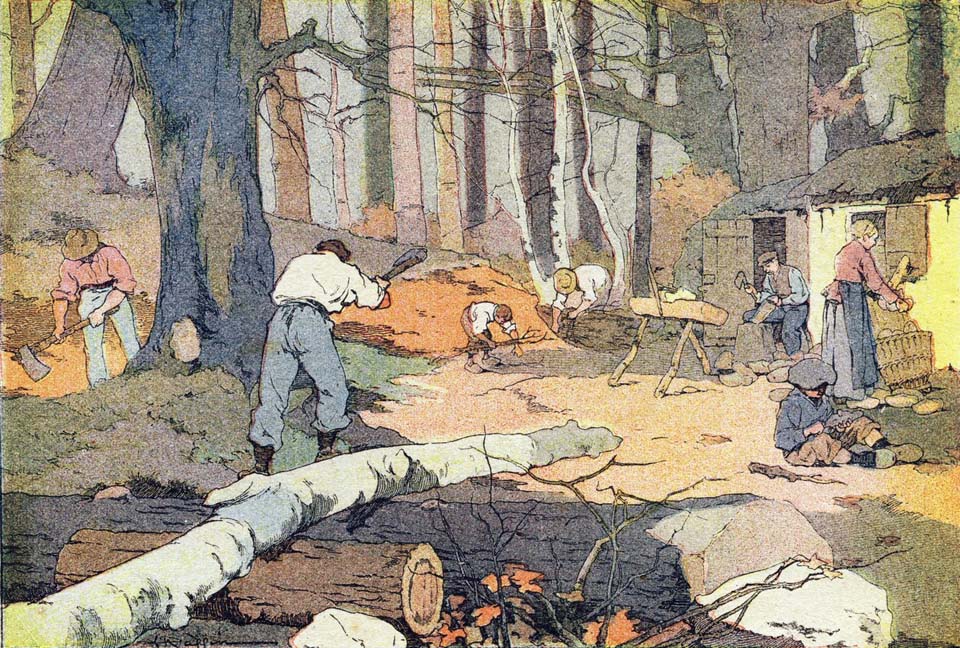 The sabotter woodman