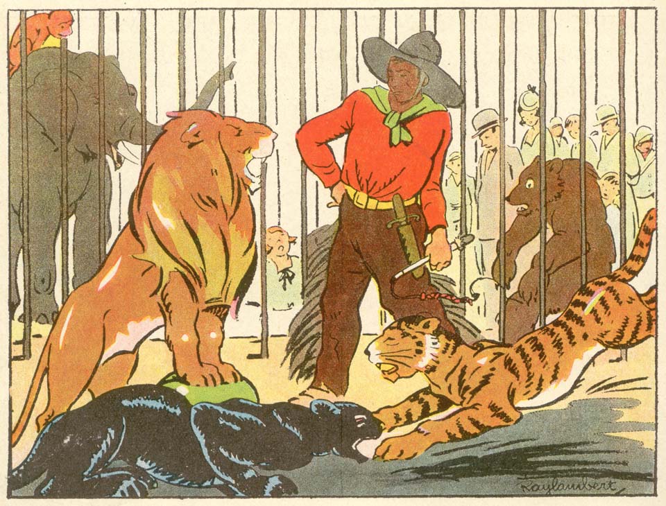 Ménagerie sur la place