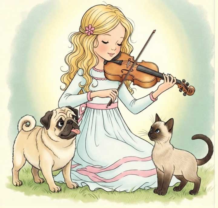 Sarah Kay romantique et pastel