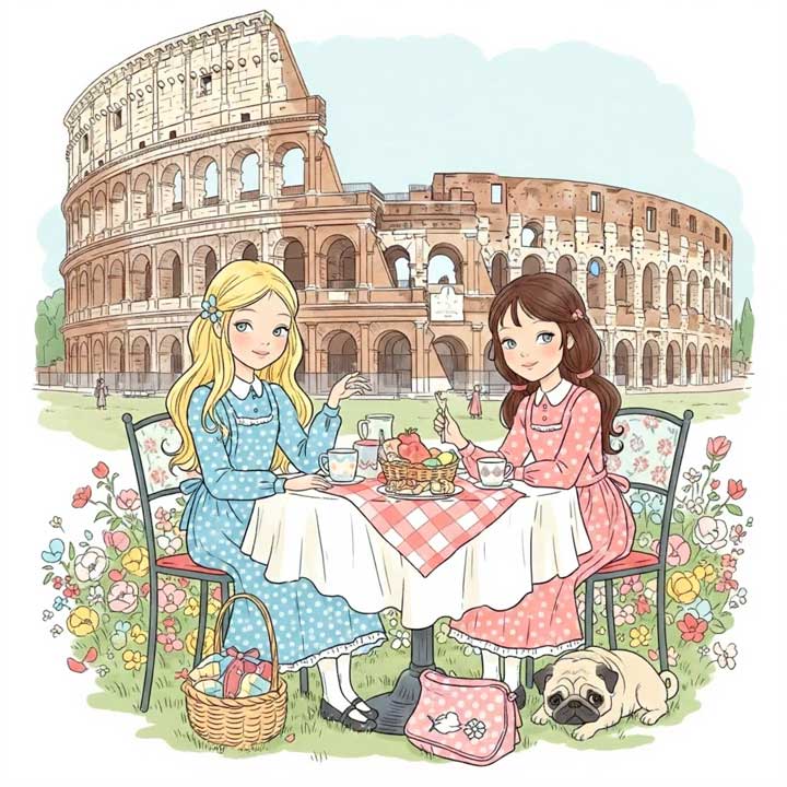 Sarah Kay romantique et pastel