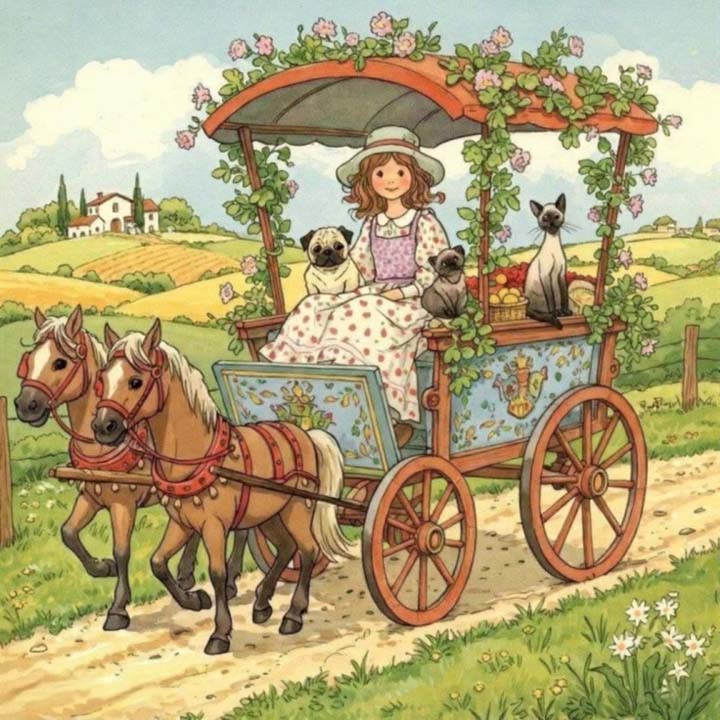 Sarah Kay romantique et pastel