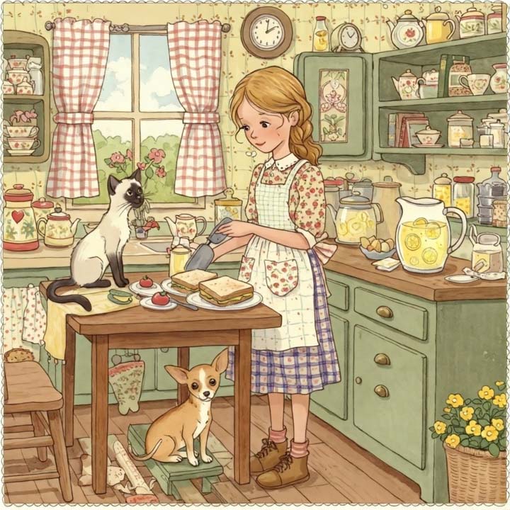 Sarah Kay romantique et pastel