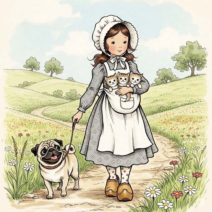 Sarah Kay romantique et pastel