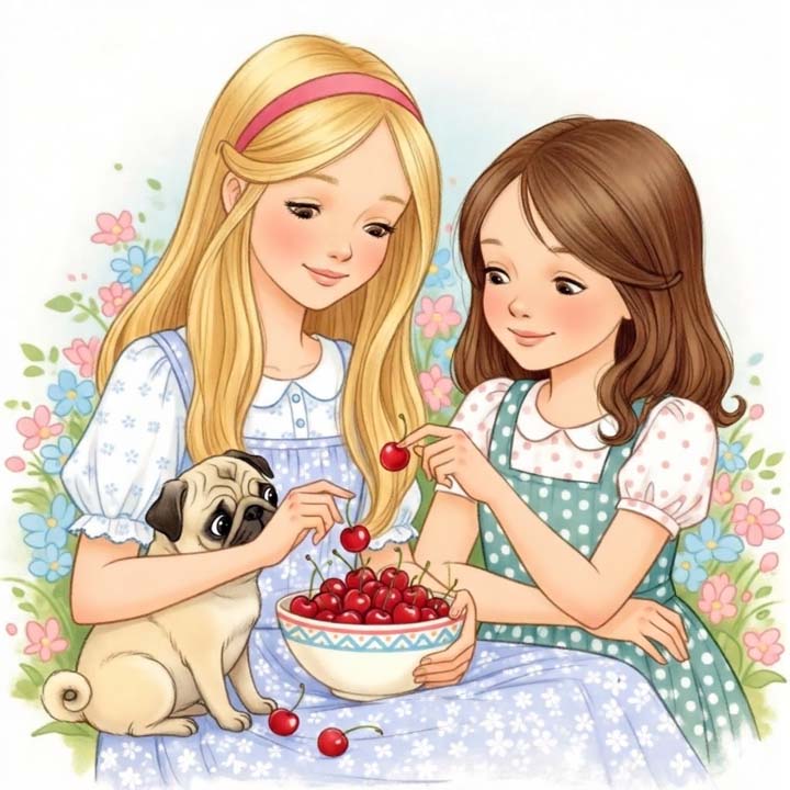 Sarah Kay romantique et pastel