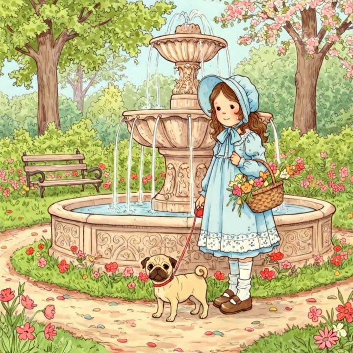 Sarah Kay romantique et pastel