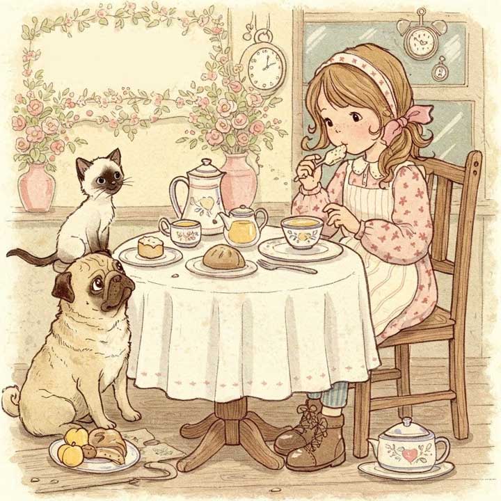 Sarah Kay romantique et pastel