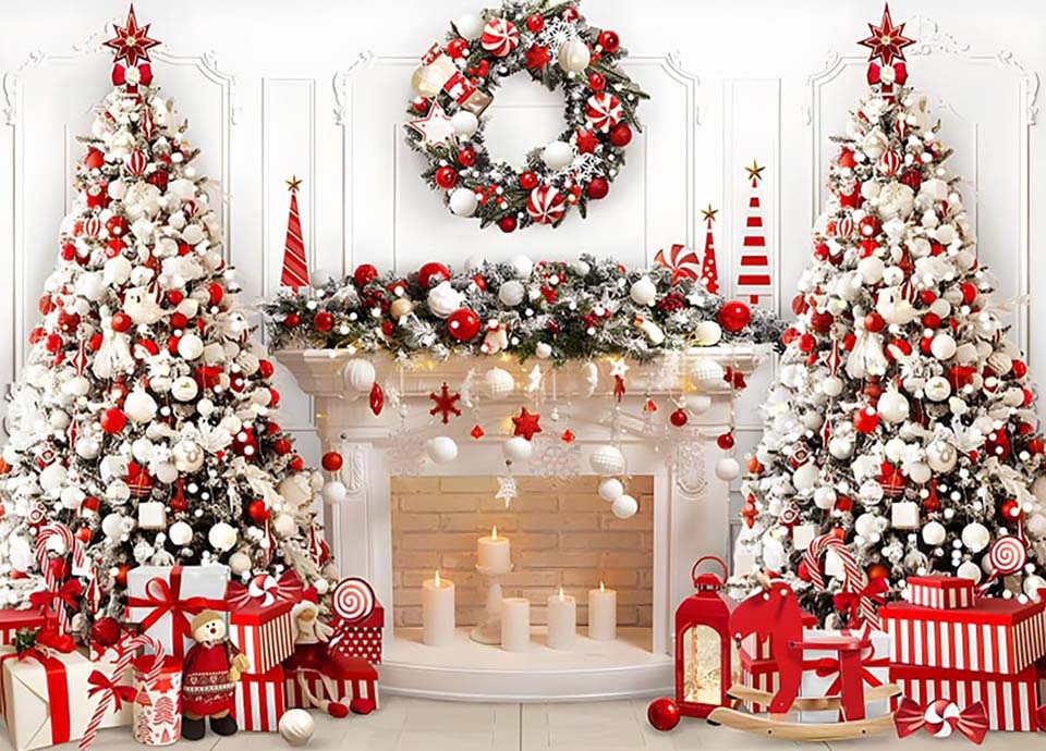 Les toiles de fond de Noël de Papytane