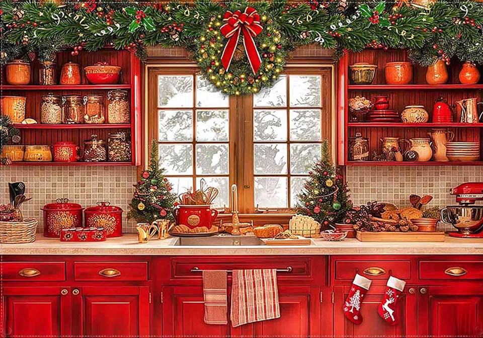 Les toiles de fond de Noël de Papytane