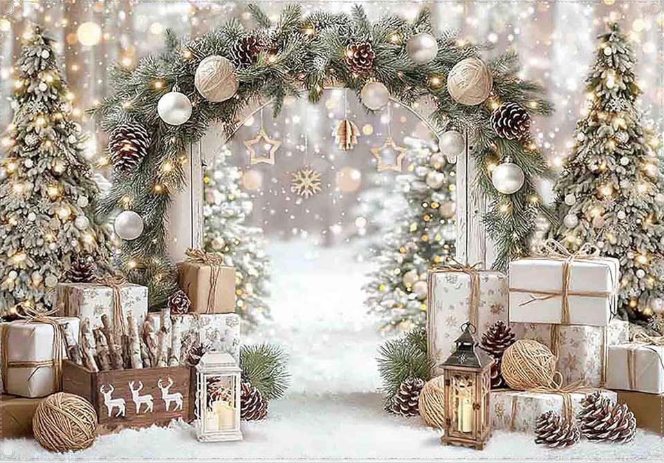 Les toiles de fond de Noël de Papytane