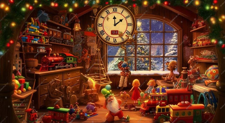 Les toiles de fond de Noël de Papytane