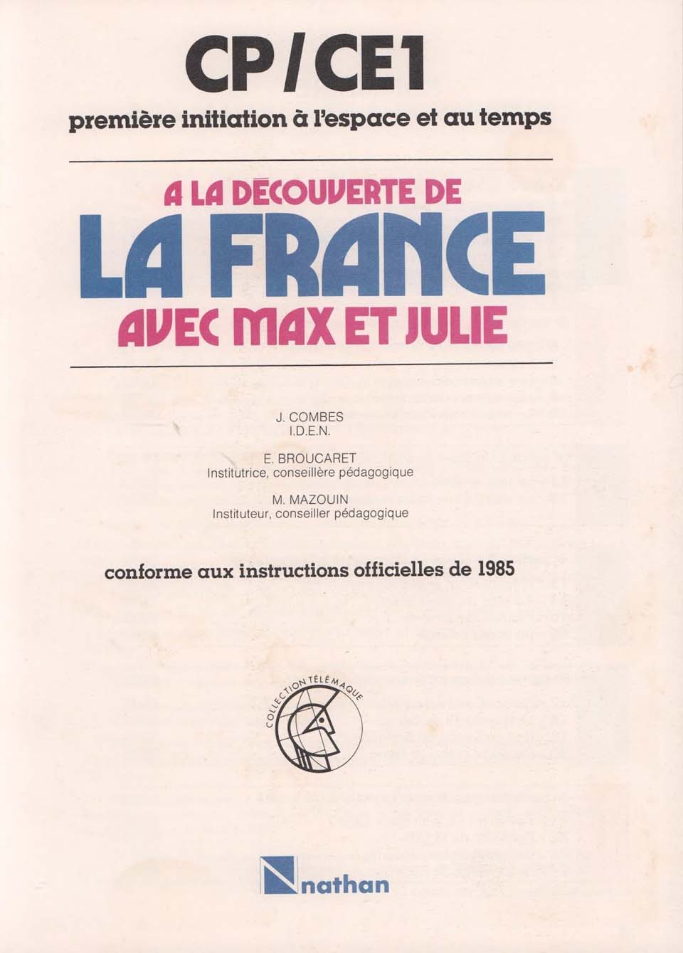 A la découverte de la France avec Max et Julie